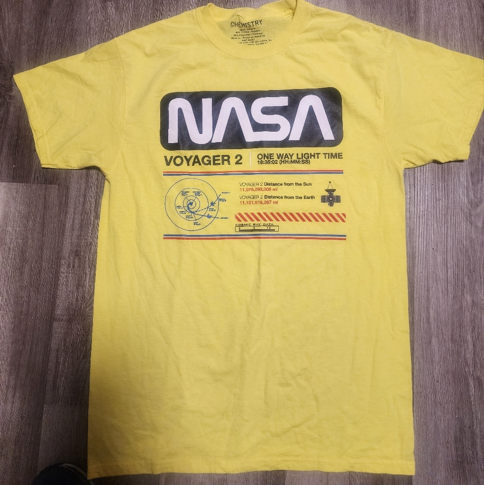Chemistry Yellow Graphic T-Shirt
